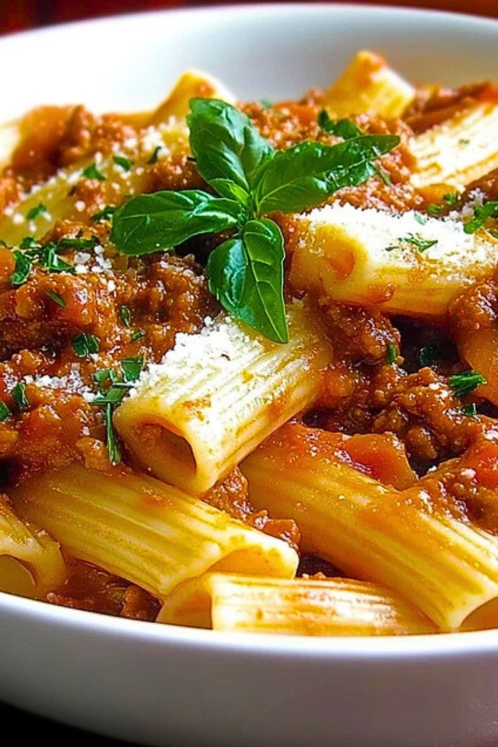 Rigatoni Bolognese