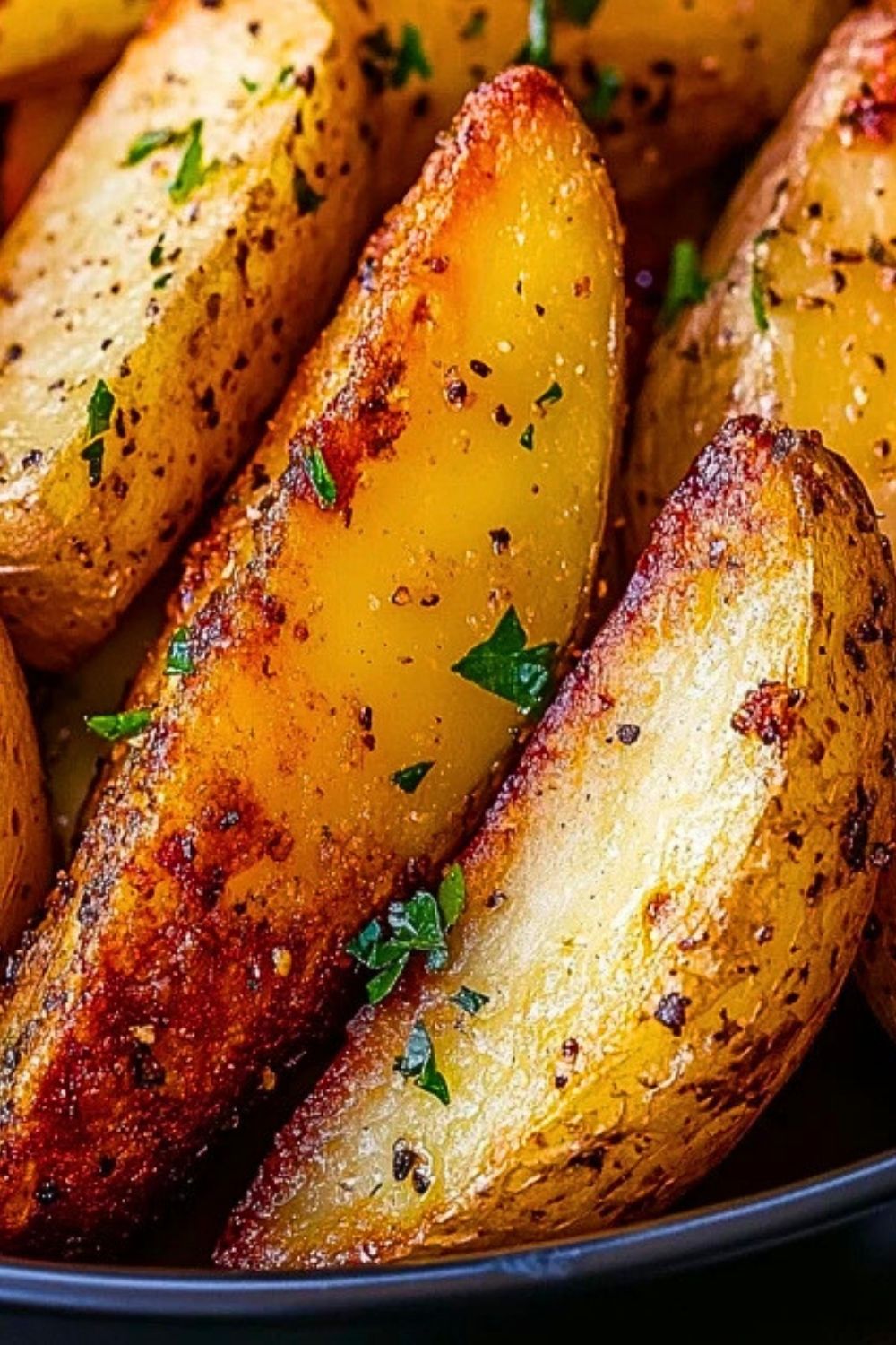 Air Fried Potato Wedges