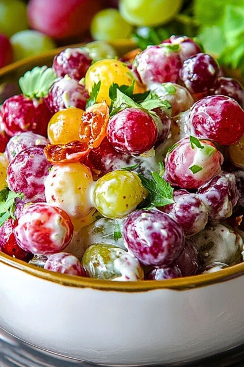 Grape Salad: A Creamy, Crunchy, Sweet Surprise