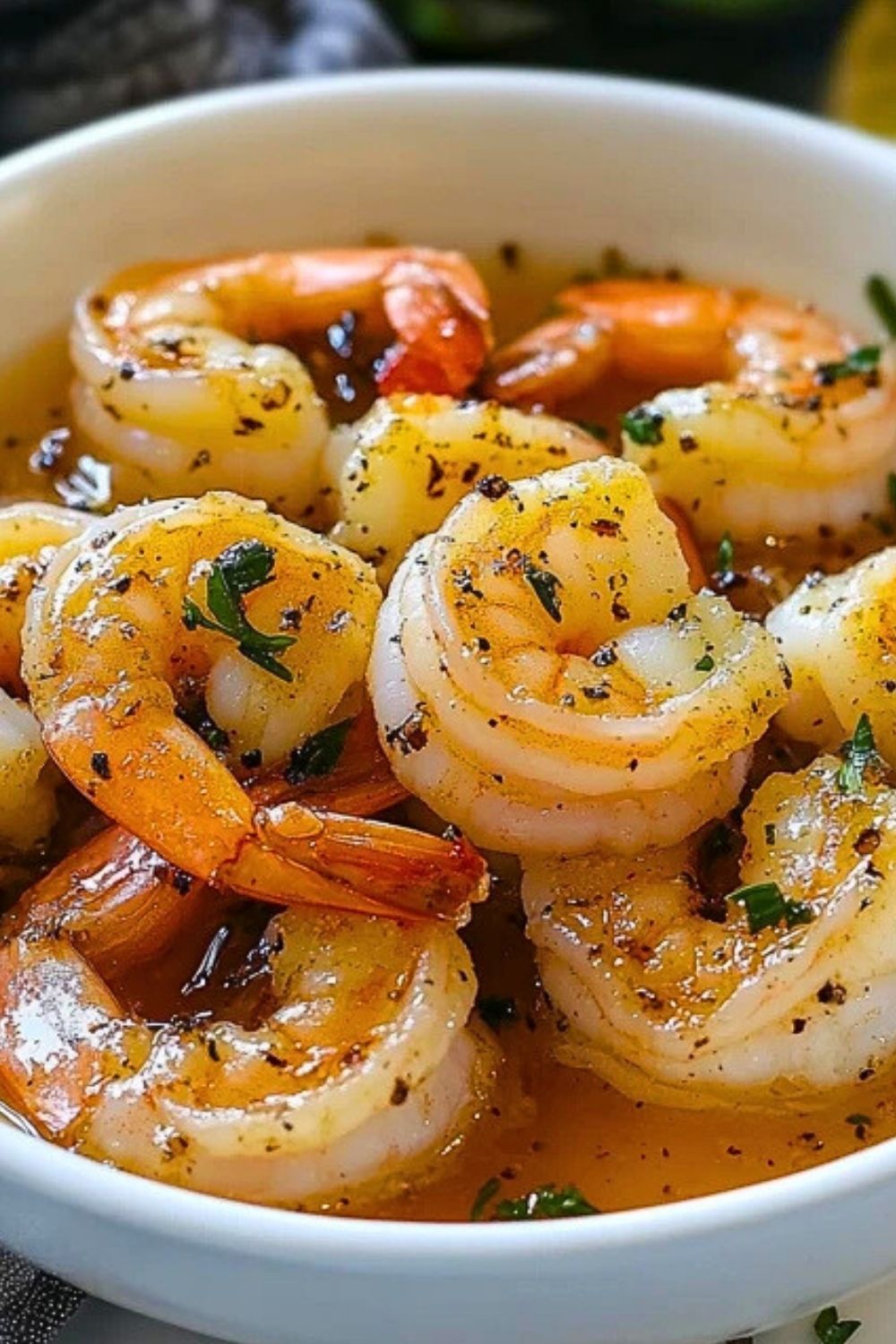 Honey Butter Old Bay Shrimp
