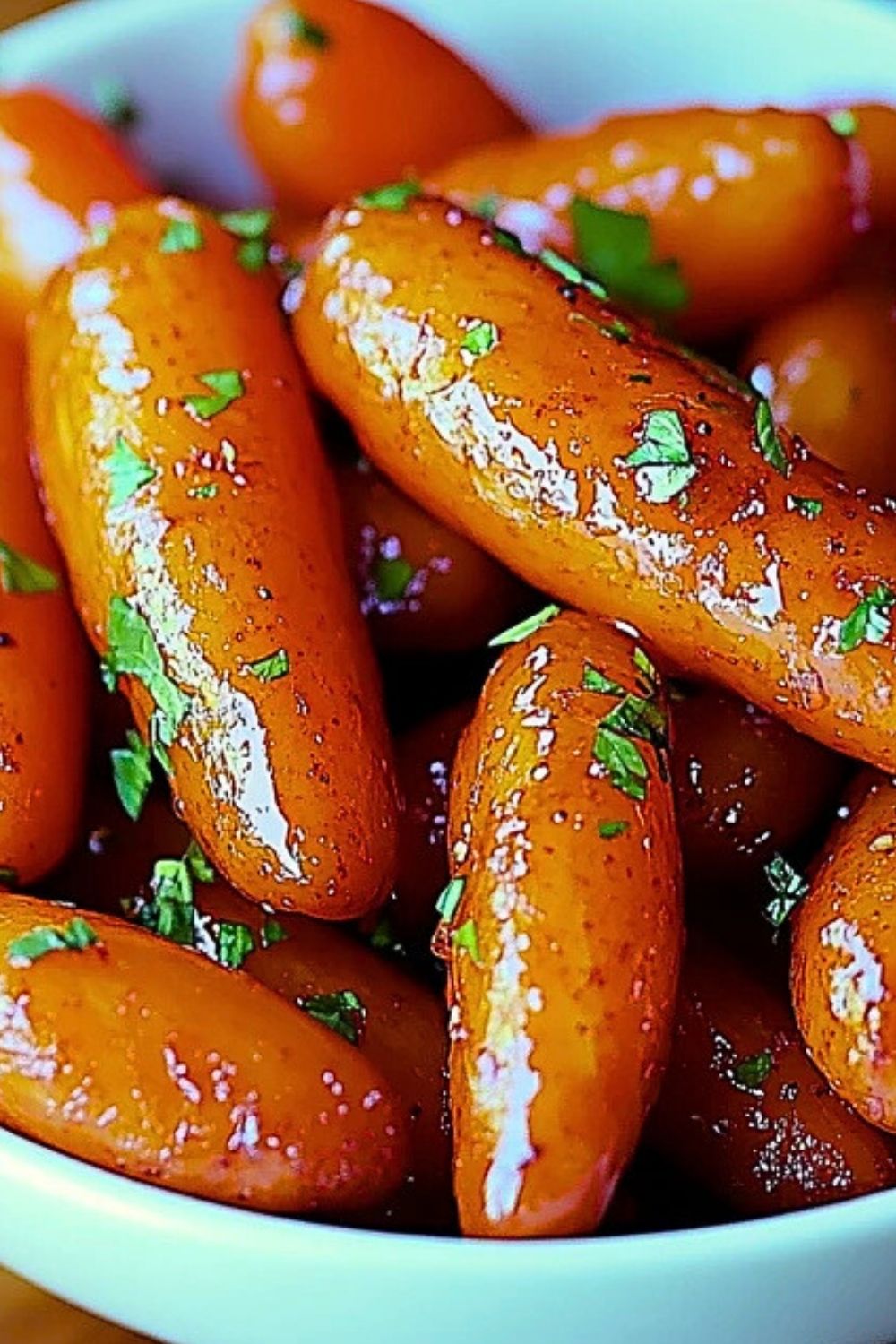 Honey Glazed Roasted Baby Carrots