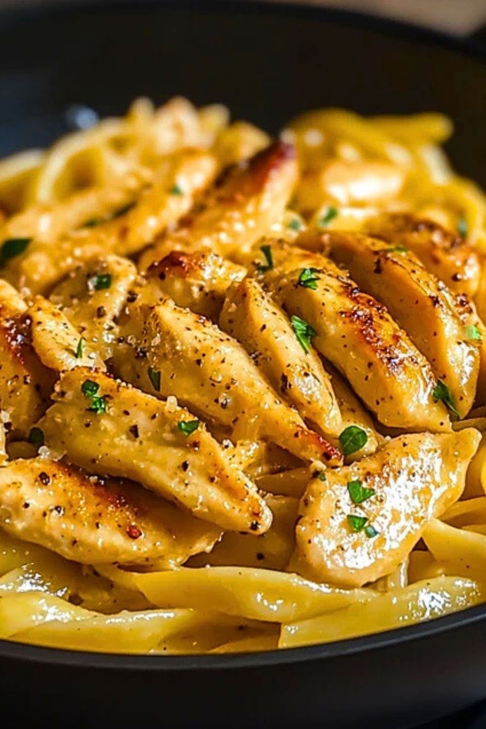 Smoky Garlic Butter Chicken Pasta