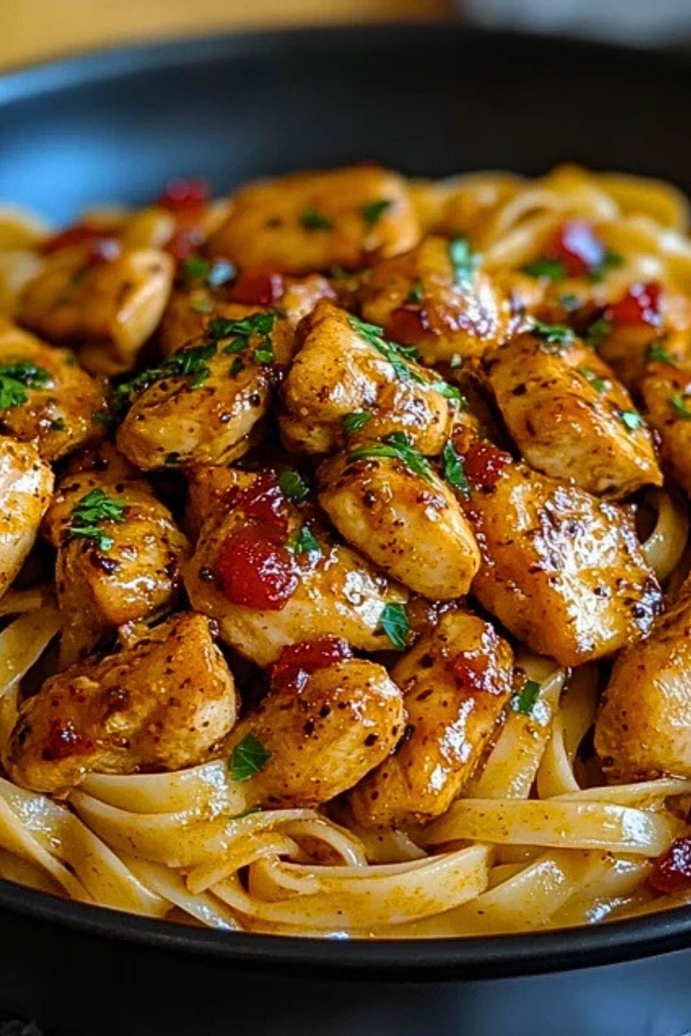 Spicy Cajun Chicken and Linguine in One-Pan Wonder