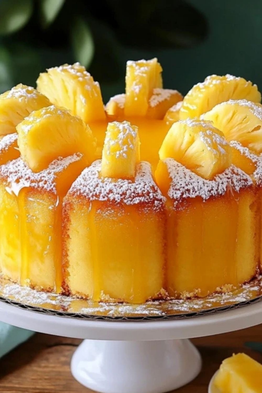 Tasty Pineapple Juice Cake