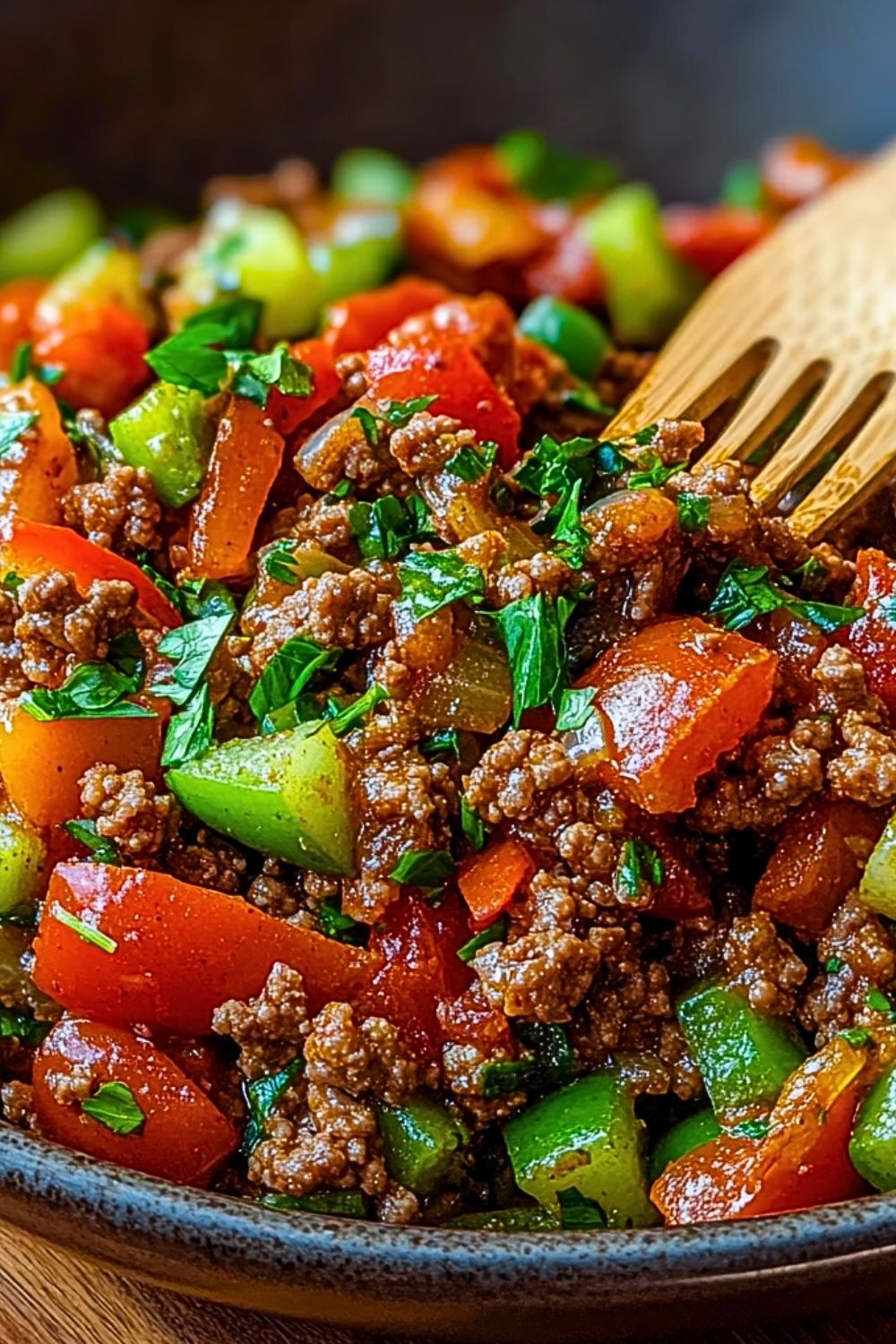 Mediterranean Ground Beef Stir Fry Recipe