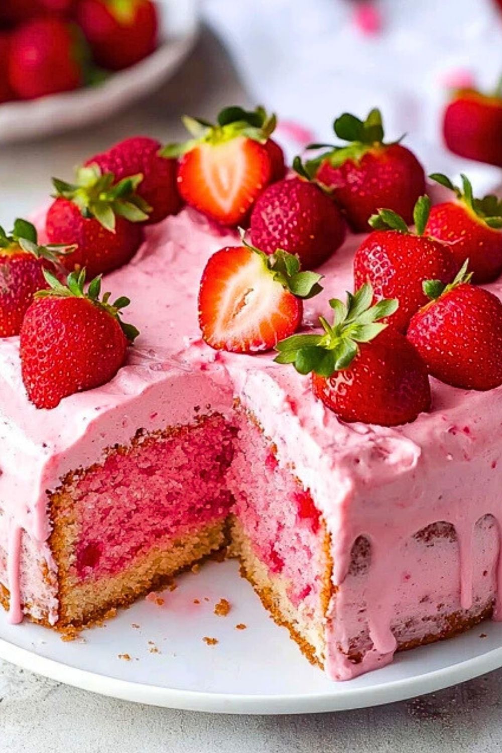 Irresistible Strawberry Cake Recipe