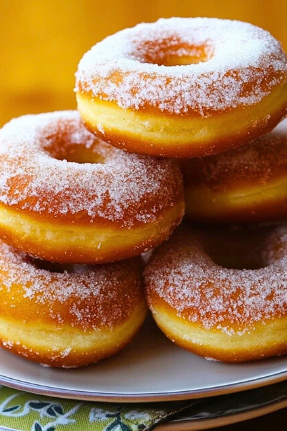 Canned Biscuit Sugar Donuts Recipe