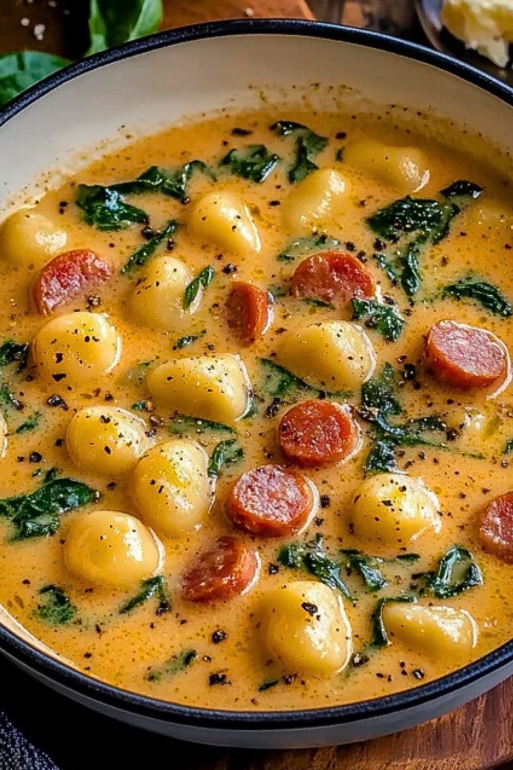 Creamy Kielbasa Gnocchi Soup: A Comforting Bowl of Flavor