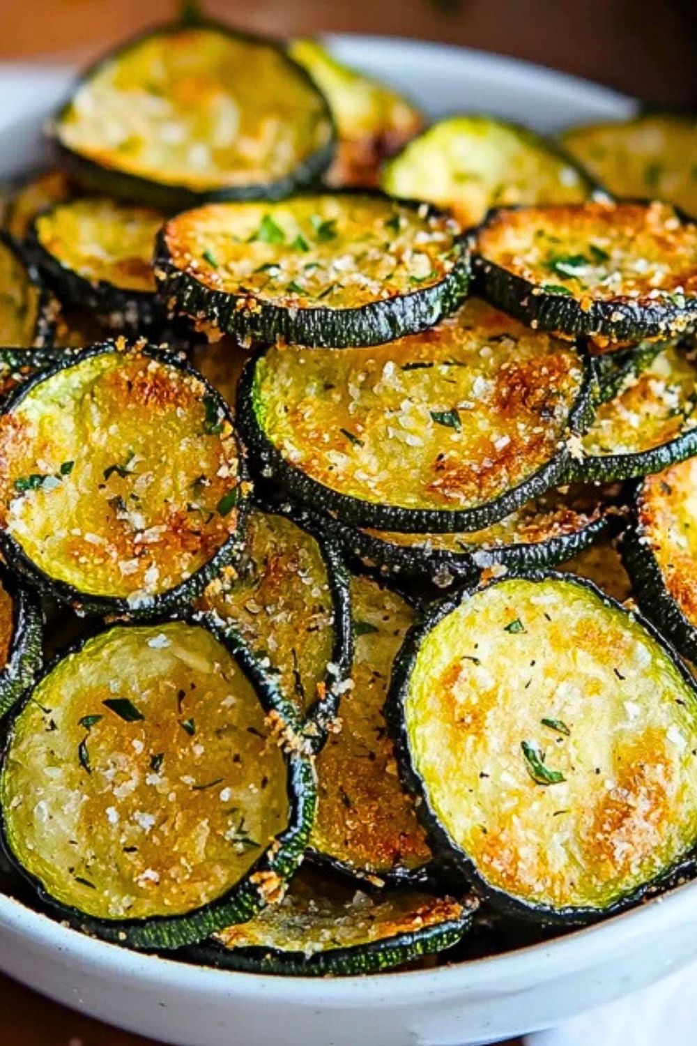 Crispy Baked Zucchini Chips Recipe