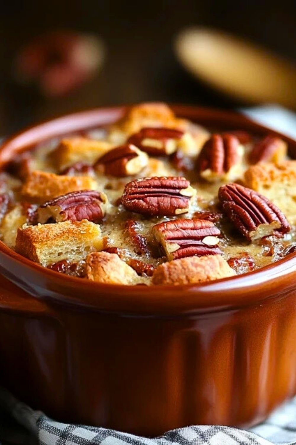 Pecan Pie Bread Pudding Recipe