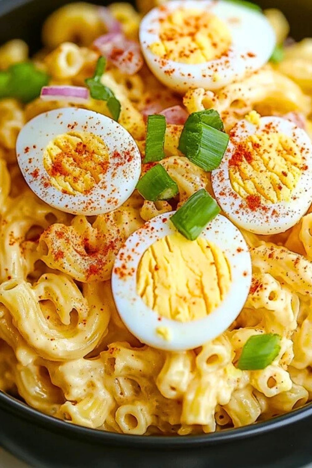 Deviled Egg Pasta Salad Recipe