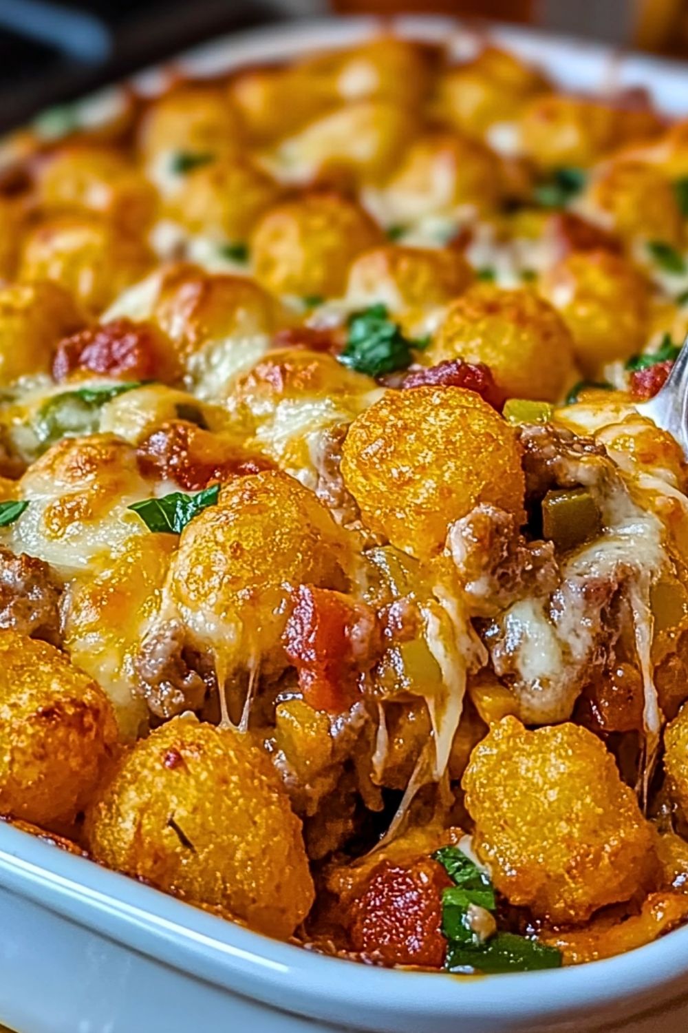Easy Weeknight Tater Tot Casserole