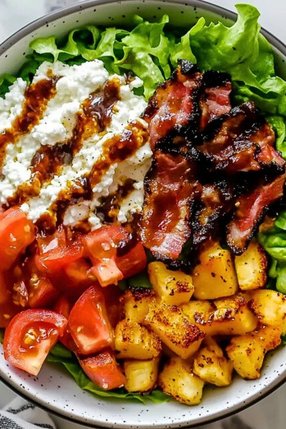BLT Cottage Cheese Bowl Recipe