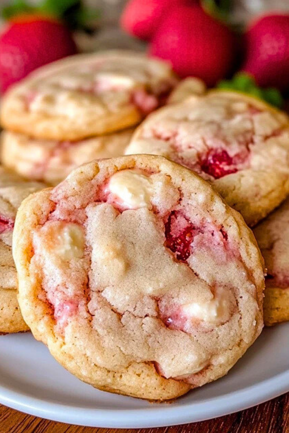 Strawberry Cheesecake Cookies Recipe
