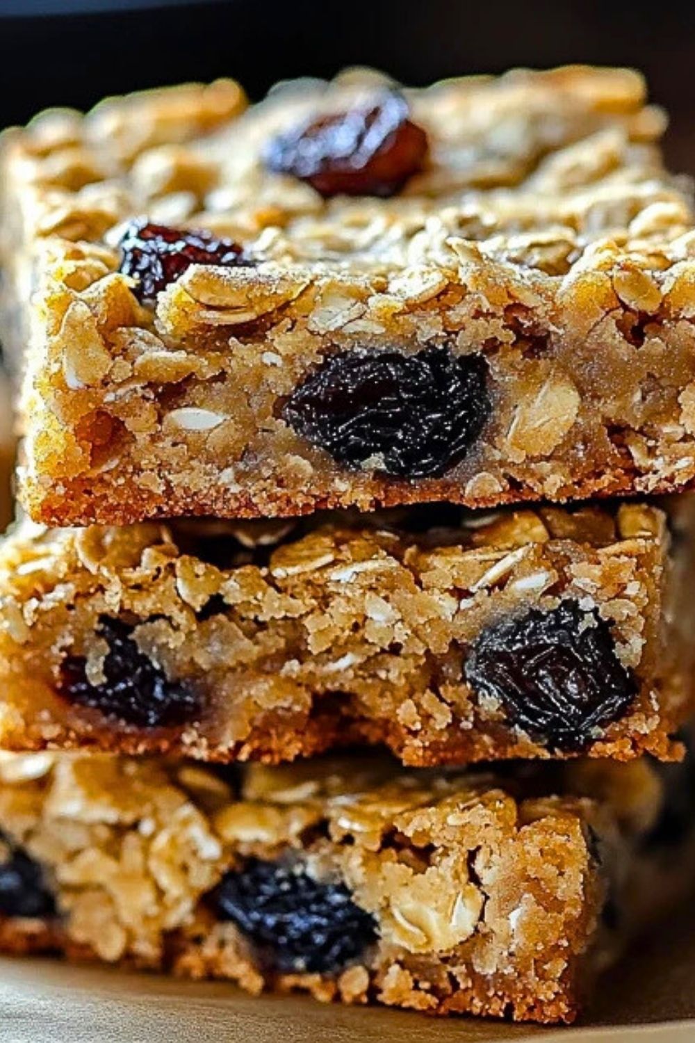 Oatmeal Raisin Cookie Bars
