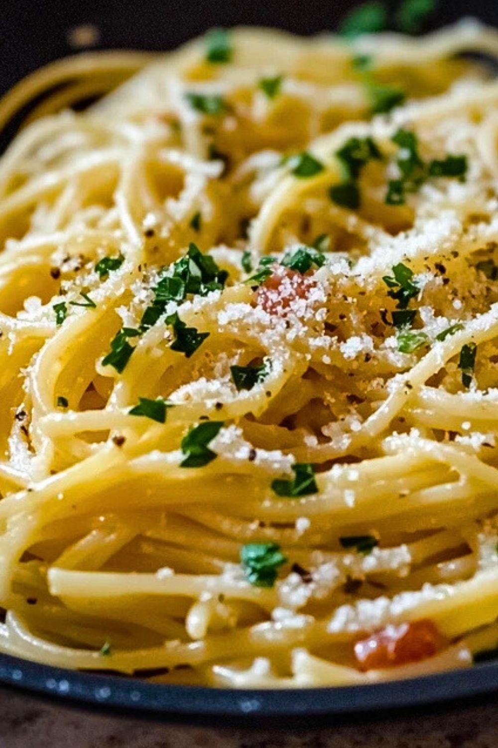 One Pan Garlic and Herb Pasta
