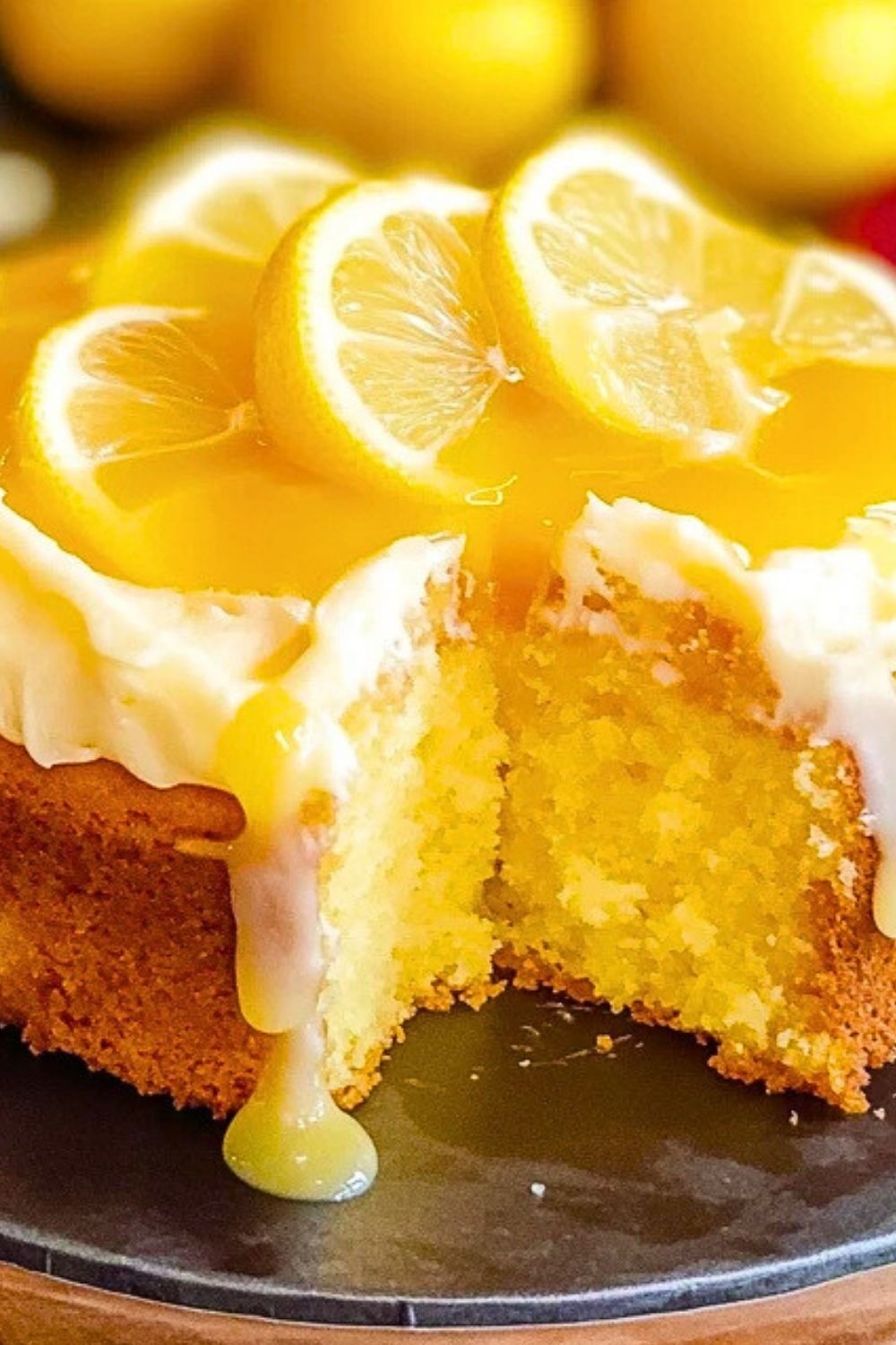 Lemon Curd Cake – A Sweet, Zesty Dream in Every Bite