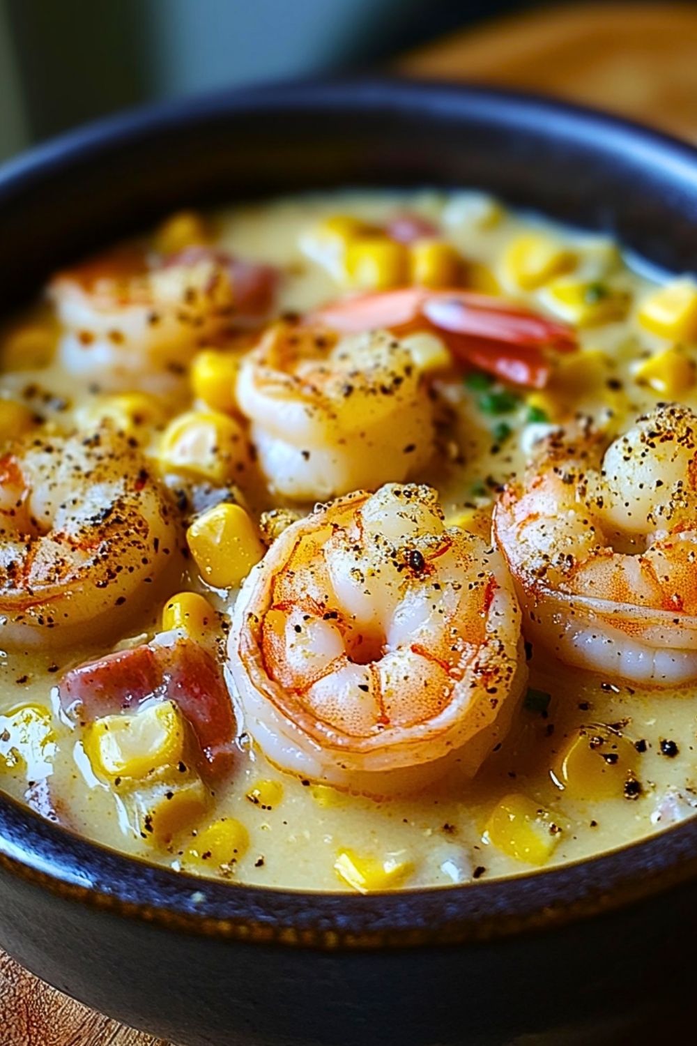 Sweet Corn and Shrimp Chowder