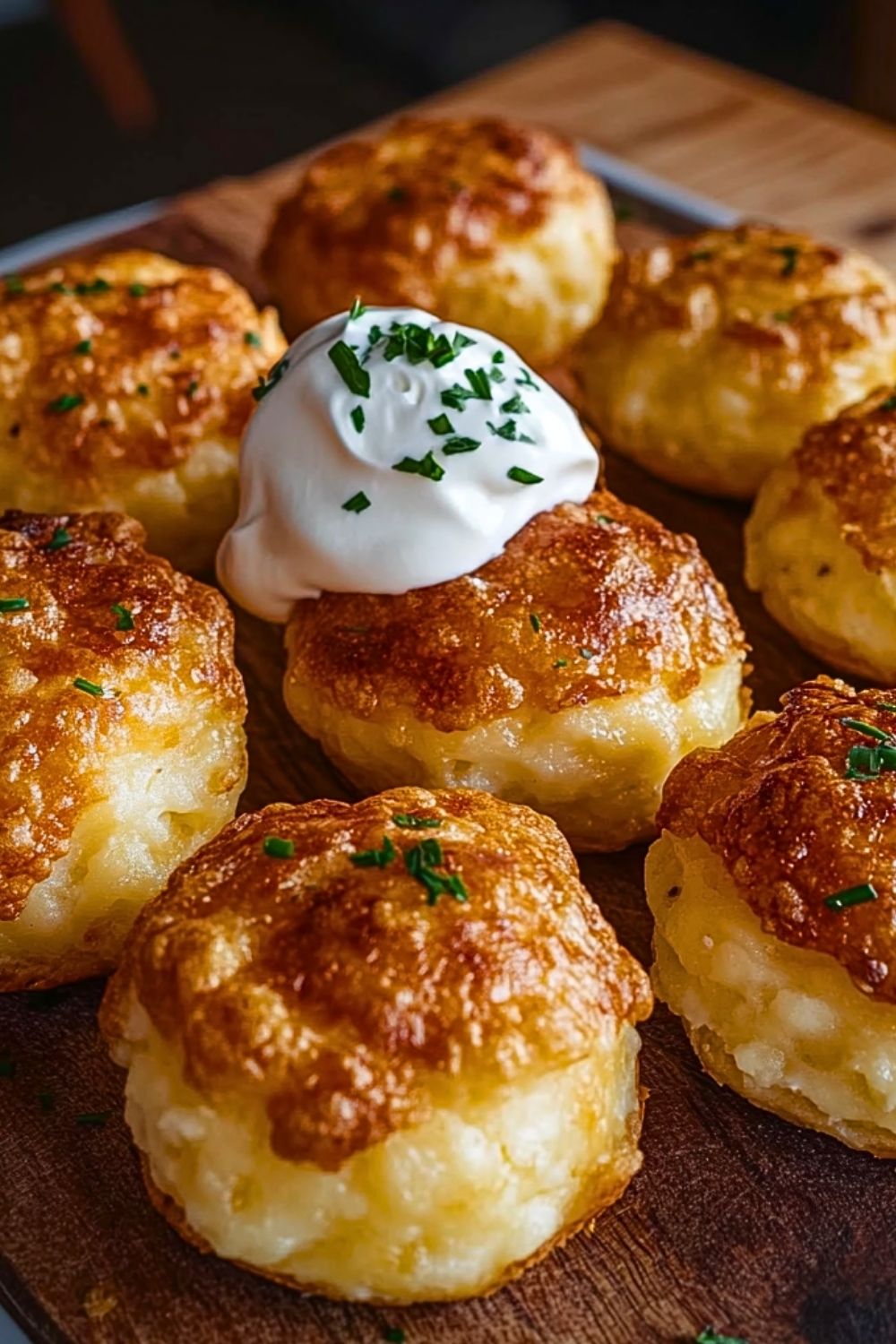 Mashed Potato Cheese Puffs