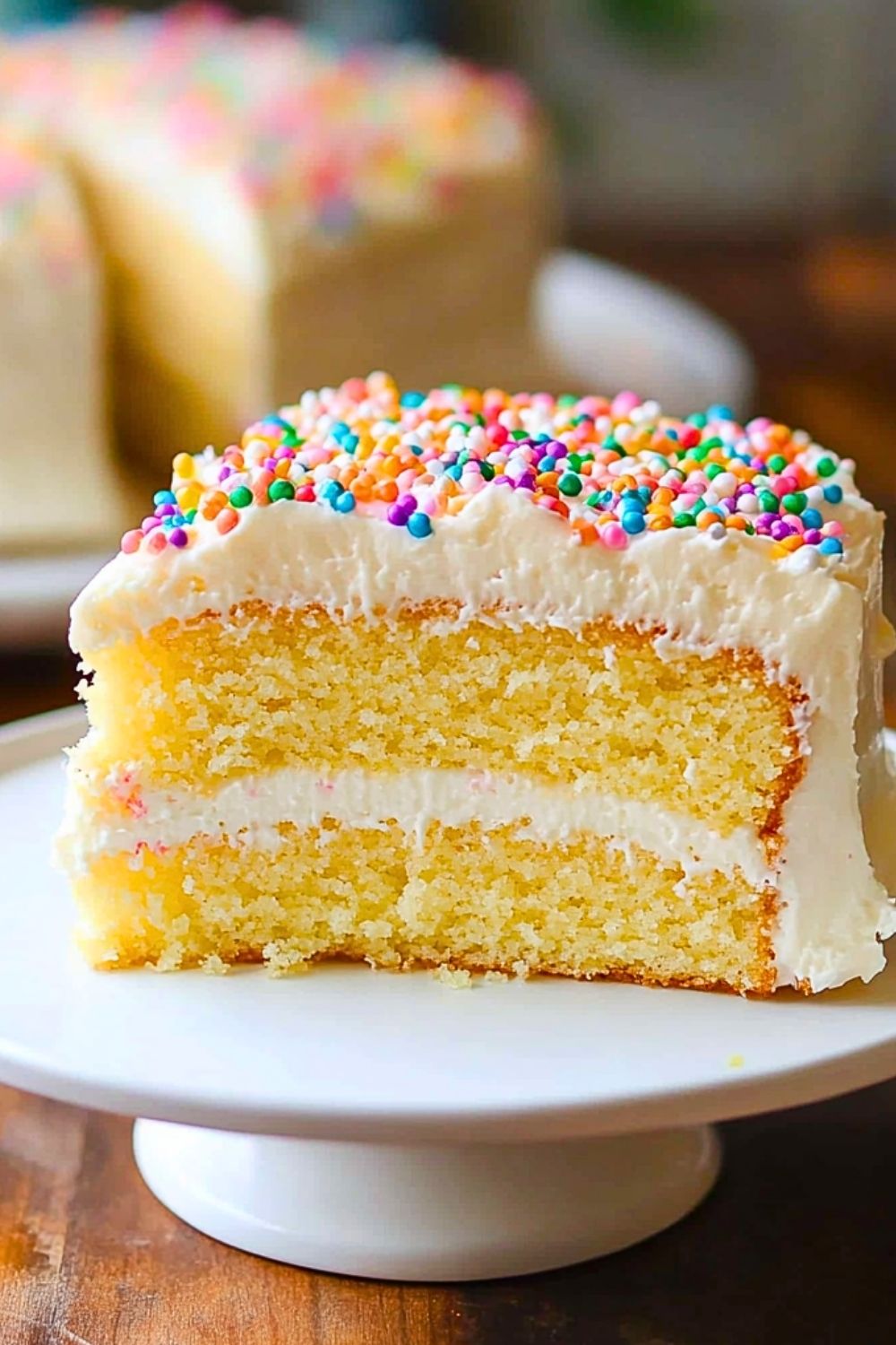 Easy Vanilla Cake with Oil, No Butter