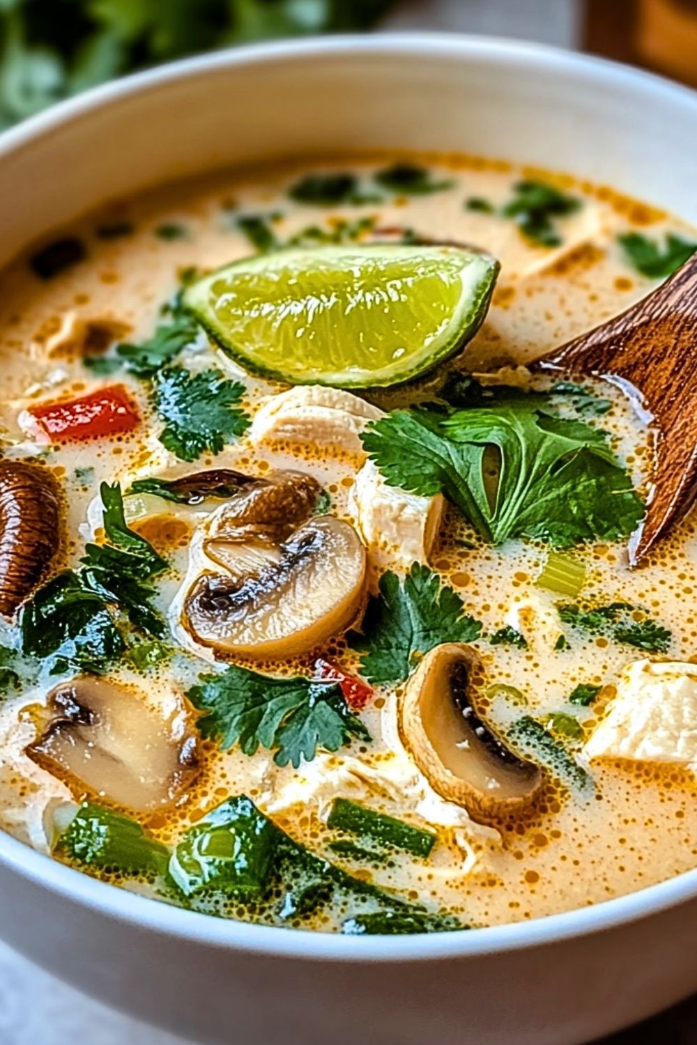 Authentic Tom Kha Gai Soup