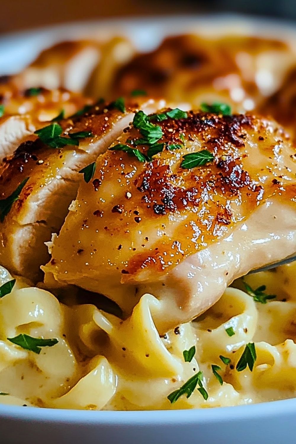 Classic Chicken with Buttered Noodles