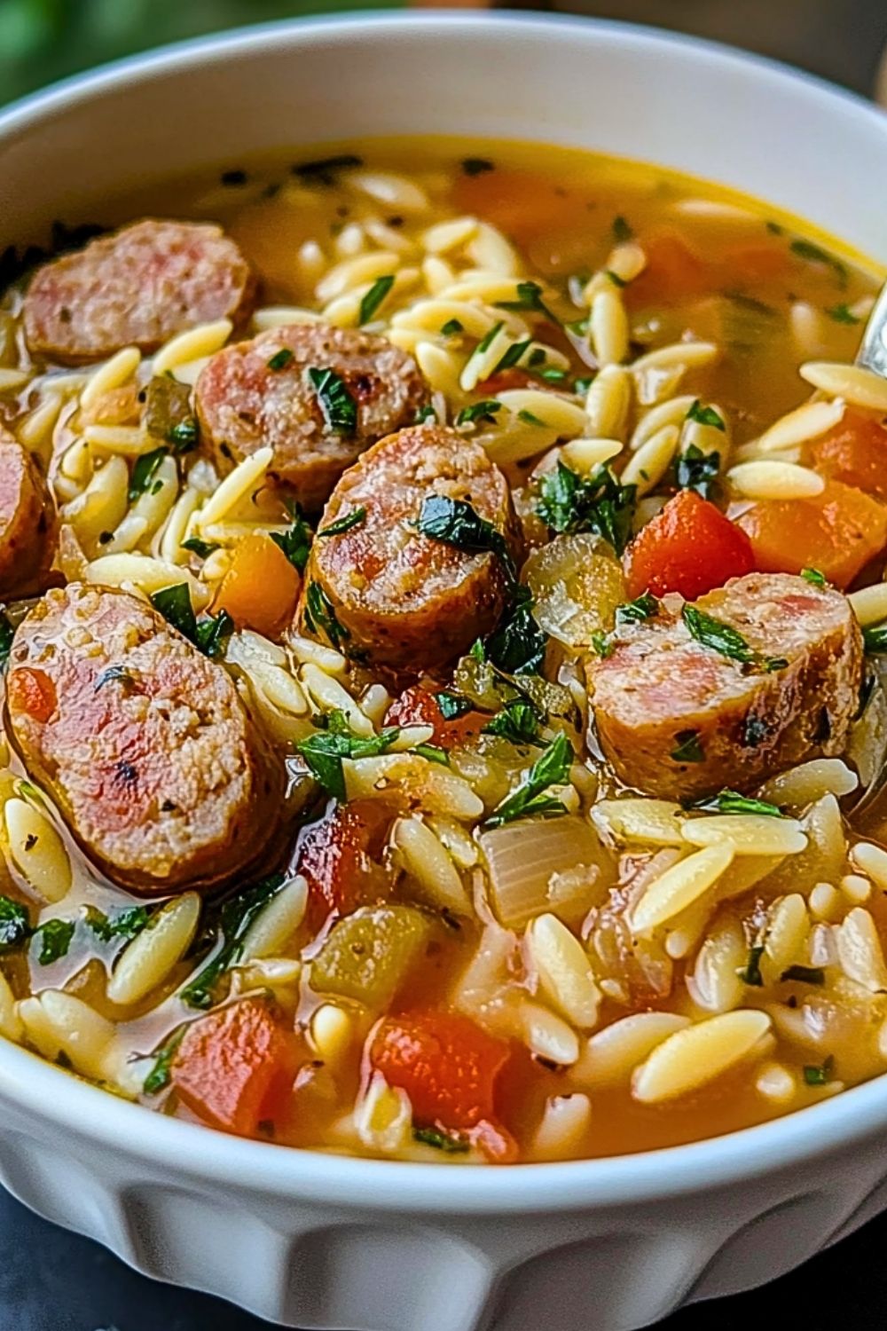 Marry Me Sausage Orzo Soup