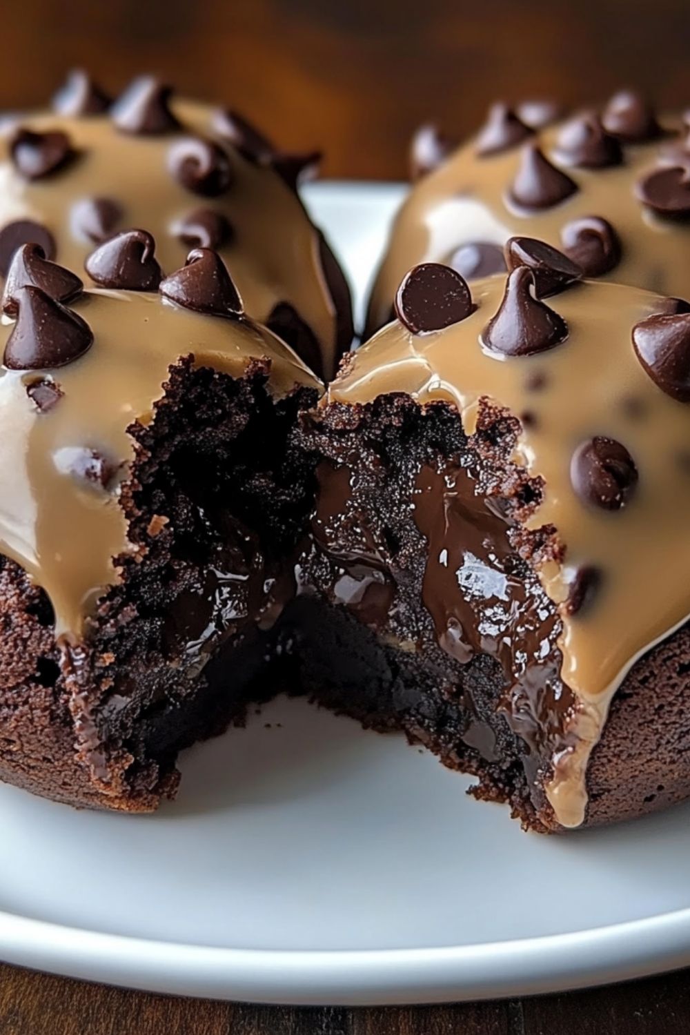 Chocolate Chip Cookie Dough Brownie Bombs