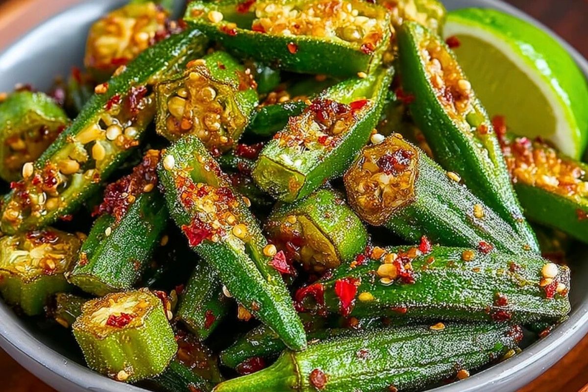 Air Fryer Okra