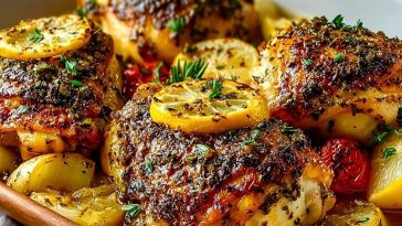 Baked Greek Lemon Chicken
