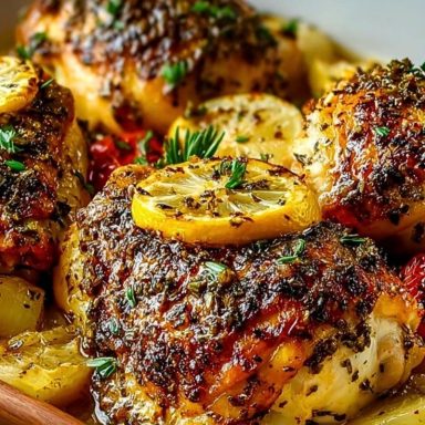 Baked Greek Lemon Chicken