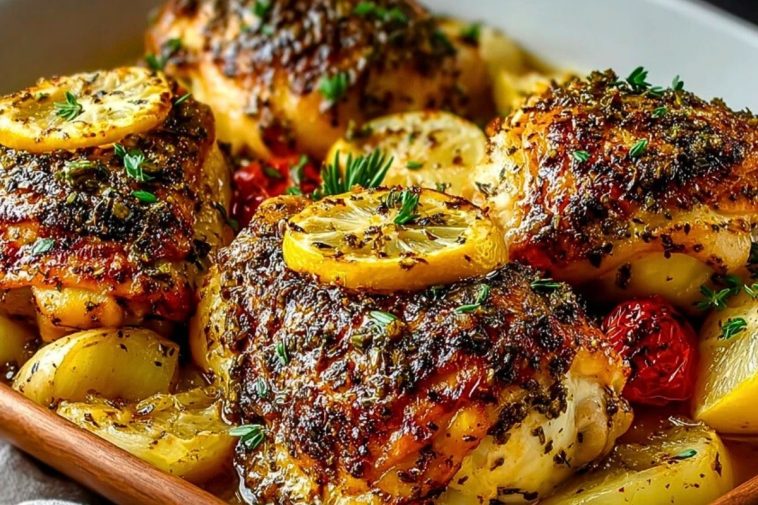 Baked Greek Lemon Chicken