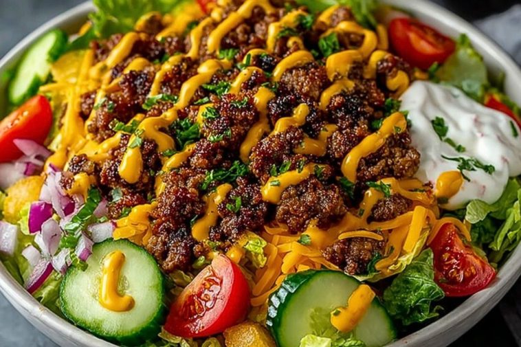 Big Mac Salad Bowl
