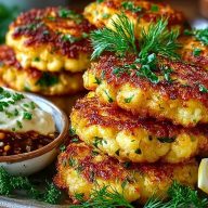 Cauliflower Fritters