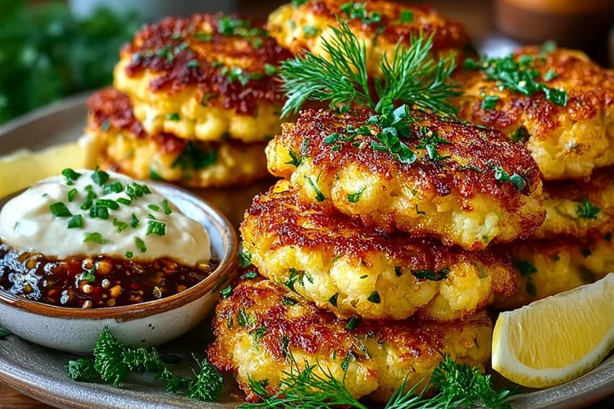 Cauliflower Fritters