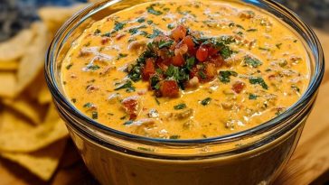 Cheesy Rotel Ranch Queso