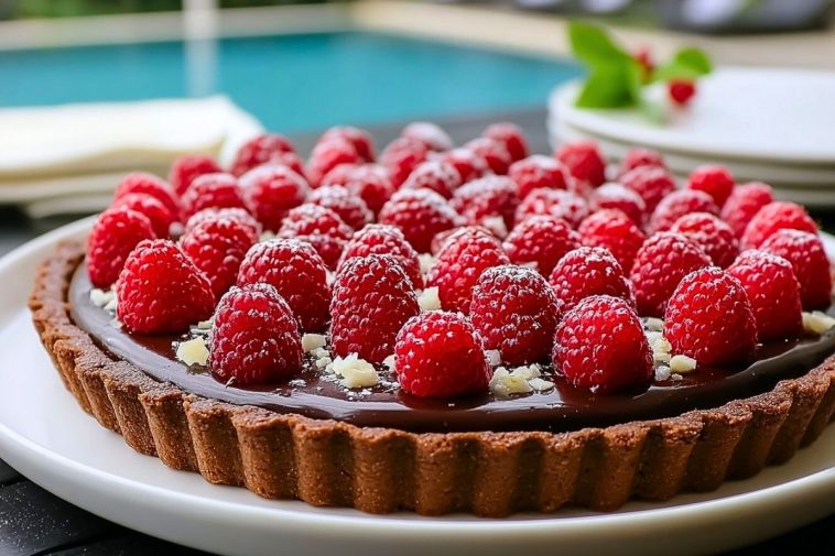 Chocolate Raspberry Tart