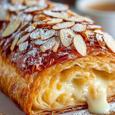 Flaky Sweet Almond Pastry