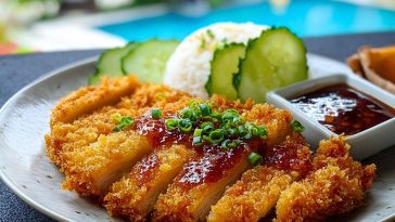 Fried Chicken Katsu with Panko
