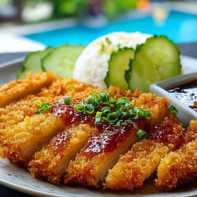 Fried Chicken Katsu with Panko