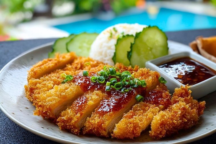 Fried Chicken Katsu with Panko