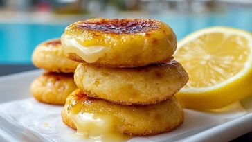 Gourmet Lemon Crème Brûlée Cookies