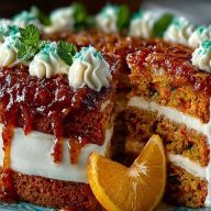 Hawaiian Carrot Pineapple Cake