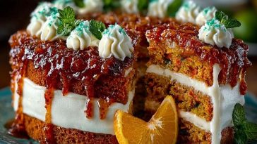 Hawaiian Carrot Pineapple Cake