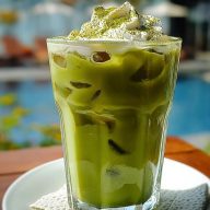 Iced Brown Sugar Matcha Latte