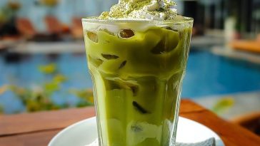 Iced Brown Sugar Matcha Latte