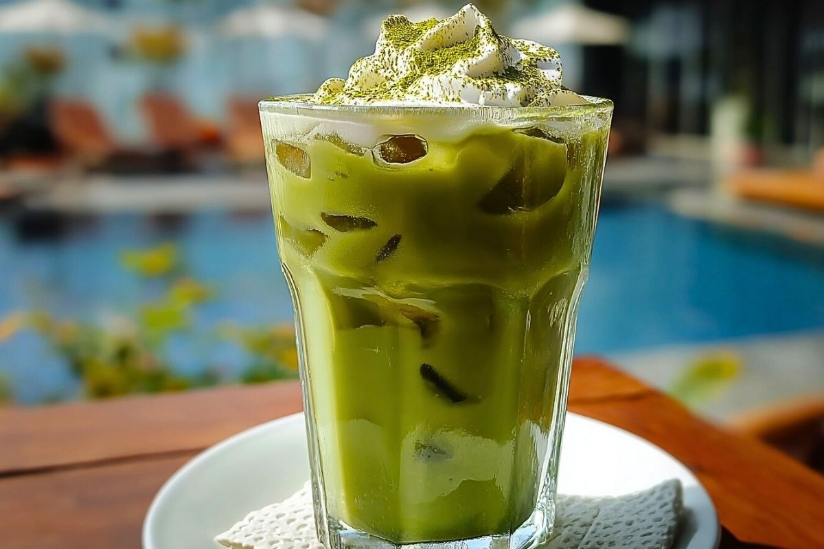 Iced Brown Sugar Matcha Latte