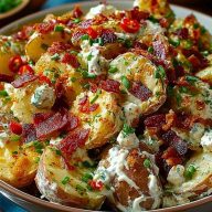 Jalapeno Popper Potato Salad