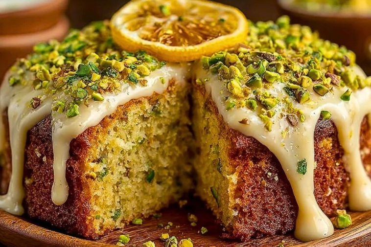 Lemon Pistachio Cake