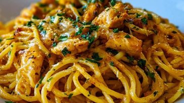 Monterey Chicken Spaghetti